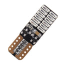 2 PCS T10 4.8W 720LM Green Light 24 SMD 4014 LED Error-Free Canbus Car Clearance Lights Lamp, DC 12V