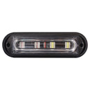 12W 720LM 4-LED White + Red Light 18 Flash Patterns Car Strobe Emergency Warning Light Lamp, DC 12V