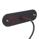 12W 720LM 4-LED White + Red Light 18 Flash Patterns Car Strobe Emergency Warning Light Lamp, DC 12V