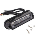 12W 720LM 4-LED Red + Blue Light 18 Flash Patterns Car Strobe Emergency Warning Light Lamp, DC 12V
