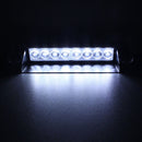 8W 800LM 8-LED White Light 3-Modes Adjustable Angle Car Strobe Flash Dash Emergency Light Warning Lamp with Suckers, DC 12V
