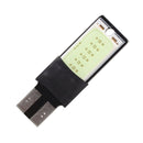 2 PCS T10 6W 180LM Ice Blue Light Double-Faced 2 COB LED Decode Canbus Error-Free Car Clearnce Reading Lamp, DC 12V