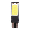 2 PCS T10 6W 180LM White Light Double-Faced 2 COB LED Decode Canbus Error-Free Car Clearnce Reading Lamp, DC 12V