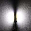 2 PCS T10 6W 180LM White Light Double-Faced 2 COB LED Decode Canbus Error-Free Car Clearnce Reading Lamp, DC 12V