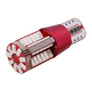 2 PCS T10 5W 285LM Blue Light 57 SMD 4014 LED Error-Free Canbus Car Clearance Lights Lamp, DC 12V