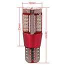 2 PCS T10 5W 285LM Blue Light 57 SMD 4014 LED Error-Free Canbus Car Clearance Lights Lamp, DC 12V