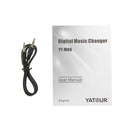 Yatour YT-M06 Digital Music Changer with Blaupunkt 8 Pin Blue Square Head Cable for Blaupunkt Series CD / Shuanghuan CEO Top Edition, Support USB / SD / AUX / MP3 Music Interface