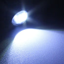 2 PCS 22.5mm 1.5W 150LM White Light 3 LED SMD 5630 Spotlight Eagle Eye Light Daytime Running Light for Vehicles