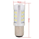2PCS 1157/BAY15D 4.2W 630LM White Light 21 LED 2835 SMD Car Brake Light Steering Light Bulb, DC 12V