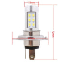 H4 4.2W 630LM White Light 21 LED 2835 SMD Car Headlamp Bulb, Constant Current, DC 12-24V