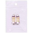 2 PCS 36mm 3.0W 180LM White Light 9 LED SMD 2835 CANBUS License Plate Reading Lights Car Light Bulb