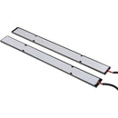 2 PCS 6W*2 DRL LED ICE Blue Light Bar Car Light Source Waterproof Daytime Running Lights, DC 12V