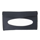 Elegant PU Leather Car Sun Visor Tissue Paper Holder Dispenser Box