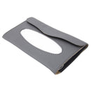 Elegant PU Leather Car Sun Visor Tissue Paper Holder Dispenser Box