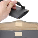 Elegant PU Leather Car Sun Visor Tissue Paper Holder Dispenser Box