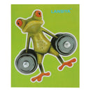 Frog Pattern Car Sticker, Size: 15.5x12.5 cm