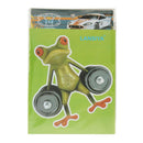 Frog Pattern Car Sticker, Size: 15.5x12.5 cm