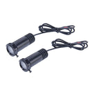 Car Door LED Laser Welcome Decorative Light, LED Laser for MAZDA Logo (Pair)(Black)