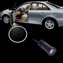 Car Door LED Laser Welcome Decorative Light, LED Laser for MAZDA Logo (Pair)(Black)