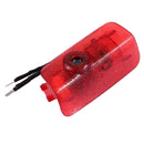 Car Door LED Laser Welcome Decorative Light for TOYOTA, LED Laser for TOYOTA Logo (Pair)(Red)