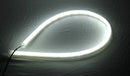 2 PCS 12V Car Daytime Running Lights Soft Article Lamp, White + Yellow Light, Length: 60cm