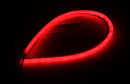 2 PCS 12V Car Daytime Running Lights Soft Article Lamp, Red + Yellow Light, Length: 60cm