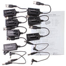 CCTV Equipment Camera BNC Video Balun Transceiver(Black)