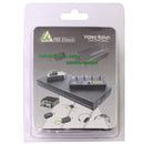 10 PCS Passive Video Balun Transceiver(Black)
