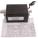 2 In 1 CCTV Video Monitor Surge Protection Arrester (MPD-2 / 220VAC)(Black)