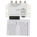 4 CH Passive UTP Video Balun / CCTV Via Twisted Pairs