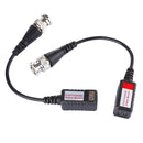 2 PCS 202P-HD Enhanced Version Coaxial CVI/TVI/AHD 1CH Passive Transceiver Video Balun