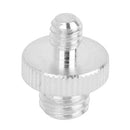 1/4 to 3/8 Stainless Steel Screw for Tripod Heads(Silver)