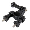Universal Bike Handlebar Seatpost Mount for GoPro HERO10 Black / HERO9 Black / HERO8 Black /7 /6 /5 /5 Session /4 Session /4 /3+ /3 /2 /1, DJI Osmo Action, Xiaoyi and Other Action Cameras(Black)
