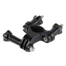 Universal Bike Handlebar Seatpost Mount for GoPro HERO10 Black / HERO9 Black / HERO8 Black /7 /6 /5 /5 Session /4 Session /4 /3+ /3 /2 /1, DJI Osmo Action, Xiaoyi and Other Action Cameras(Black)