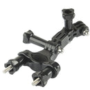 Bike Bicycle Camera Handlebar Bar Mount Holder with 3 Way Pivot Arm for GoPro HERO10 Black / HERO9 Black / HERO8 Black /7 /6 /5 /5 Session /4 Session /4 /3+ /3 /2 /1, DJI Osmo Action, Xiaoyi and Other Action Cameras(Black)