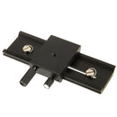 2-way Macro Focus Rail Slider Long-type Tripod Head Plate(Black)