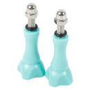 2 PCS TMC HR171 Plastic 5.5cm Thumb Screw for GoPro HERO4 /3+ /3 /2 Cameras (Baby Blue)