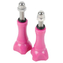 2 PCS TMC HR171 Plastic 5.5cm Thumb Screw for GoPro HERO4 /3+ /3 /2 Cameras(Purple)