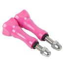 2 PCS TMC HR171 Plastic 5.5cm Thumb Screw for GoPro HERO4 /3+ /3 /2 Cameras(Purple)