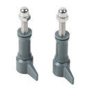 2 PCS TMC HR213 L-Shape Tighter Torque Screw for GoPro HERO4 /3+ /3 /2(Grey)
