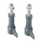 2 PCS TMC HR213 L-Shape Tighter Torque Screw for GoPro HERO4 /3+ /3 /2(Grey)