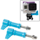 2 PCS TMC HR213 L-Shape Tighter Torque Screw for GoPro HERO4 /3+ /3 /2(Blue)