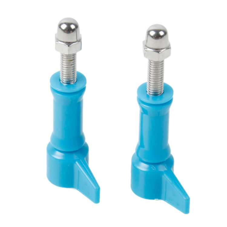 2 PCS TMC HR213 L-Shape Tighter Torque Screw for GoPro HERO4 /3+ /3 /2(Blue)