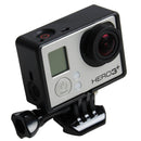 TMC High Quality Tripod Cradle Frame Mount Housing for GoPro HERO4 /3+ /3, HR191(Black)