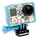 TMC High Quality Tripod Cradle Frame Mount Housing for GoPro HERO4 /3+ /3, HR191(Dark Blue)