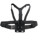 ST-143 6 in 1 Chest Strap (Type B) + Head Strap (Type B) + Monopod Pole + Tripod Adapter + J-shaped Bracket + Pouch for GoPro HERO10 Black / HERO9 Black / HERO8 Black / NEW HERO /HERO7 /6/ 5 /5 Session /4 /3+ /3 /2 /1(Black)