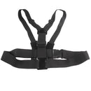 ST-143 6 in 1 Chest Strap (Type B) + Head Strap (Type B) + Monopod Pole + Tripod Adapter + J-shaped Bracket + Pouch for GoPro HERO10 Black / HERO9 Black / HERO8 Black / NEW HERO /HERO7 /6/ 5 /5 Session /4 /3+ /3 /2 /1(Black)