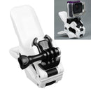 TMC HR219 Jaws Flex Clamp Mount with Buckle & Thumb Screw for GoPro HERO10 Black / HERO9 Black / HERO8 Black /7 /6 /5 /5 Session /4 Session /4 /3+ /3 /2 /1, DJI Osmo Action, Xiaoyi and Other Action Cameras(White)