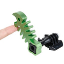 TMC Fishbone Style Aluminium Tighten Wrench Nut Spanner Thumb Screw Tool for GoPro HERO6 /5 /5 Session /4 Session /4 /3+ /3 /2 /1(Green)
