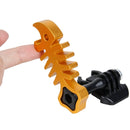 TMC Fishbone Style Aluminium Tighten Wrench Nut Spanner Thumb Screw Tool for GoPro HERO6 /5 /5 Session /4 Session /4 /3+ /3 /2 /1(Gold)